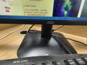 AOC顯示器 23.8英寸 電腦顯示屏 高清屏幕 IPS辦公監控顯示器 低藍光 護眼筆記本擴展屏24B31HE 曬單實(shí)拍圖