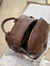 朱爾頭層牛皮雙肩包女時(shí)尚復古背包女2025新款大容量旅行包學(xué)生書(shū)包女 曬單實(shí)拍圖