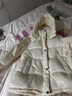 波司登（BOSIDENG）25年新款泡芙90鵝絨羽絨服女商場(chǎng)熱賣(mài)同款外套B250243116 【趨勢推薦】幻境白8625 L 170/92A充絨量201g 體重約120-130斤 曬單實(shí)拍圖