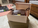 CHARLES&KEITH金屬扣翻蓋復古豆腐包單肩包包女包生日新年禮物CK2-80782444 Dark Brown深棕色 M 曬單實(shí)拍圖