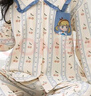 貓人女士睡衣女純棉防螨抗菌甜美娃娃領(lǐng)開(kāi)衫寬松舒適家居服米色L 曬單實(shí)拍圖