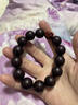 戚小米小葉紫檀手串男士轉運珠佛珠文玩貔貅手鏈滿(mǎn)金星盤(pán)玩血檀木手把件 小葉紫檀手串15mm【招財貔貅】 曬單實(shí)拍圖