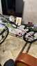 飛鴿青少年自行車(chē)6-12-18歲男女學(xué)生中大兒童越野山地車(chē)粉綠24寸變速 曬單實(shí)拍圖