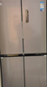 美的（Midea）480升十字門(mén)冰箱家用一級能效風(fēng)冷無(wú)霜雙變頻凈味以舊換新BCD-480WSPZM(E)國家補貼 曬單實(shí)拍圖