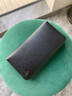 袋鼠錢(qián)包男士真皮長(cháng)款拉鏈錢(qián)夾2026新款手包高端皮夾大容量手拿包爸爸 黑色 曬單實(shí)拍圖
