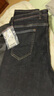 與狼共舞【彈力0束縛】夏季復古百搭通勤男士休閑牛仔長(cháng)褲 002黑灰 33  曬單實(shí)拍圖