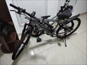 飛鴿鋁合金山地車(chē)禧瑪諾變速單車(chē)自行車(chē)大學(xué)生青少年成人越野車(chē)內走線(xiàn) 鈦金灰【鋁合金車(chē)架+全軸承】 24寸（適合145cm-165cm) 21速禧瑪諾指撥變速線(xiàn)剎 曬單實(shí)拍圖