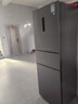 美的冰箱249三門(mén)家用電冰箱小型三開(kāi)門(mén)立式大容量體積小風(fēng)冷無(wú)霜變頻一級能效多門(mén)宿舍租房MR-249WTPE 【熱銷(xiāo)三門(mén)】249鈦鋼灰 曬單實(shí)拍圖