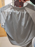 OMG坑條紋運動(dòng)健身背心男快干夏季跑步緊身吸汗籃球無(wú)袖訓練打底汗衫 白色 L (120-140斤) 曬單實(shí)拍圖