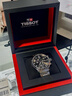 天梭（TISSOT）手表 速馳系列男表 瑞士石英男士鋼帶腕表運動(dòng)表新年禮物 曬單實(shí)拍圖