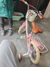 永久（FOREVER）復古兒童自行車(chē)女孩單車(chē)3-8-10歲公主款腳踏車(chē)男女寶寶童車(chē)14寸 曬單實(shí)拍圖