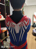 SOKGUIN蜘蛛俠衣服cos兒童男孩夏季鋼鐵納米戰衣緊身衣外套服裝套裝 PS4蜘蛛俠【連體衣+鏡片頭套】 L 曬單實(shí)拍圖
