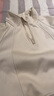 蕉內（Bananain）【劉浩存同款】非常服503Relax女士半拉鏈衛衣顯瘦洋氣秋冬外套 象牙白 S 曬單實(shí)拍圖