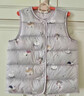 宜爽兒男童女童羽絨馬甲兒童輕薄羽絨服內膽背心嬰兒寶寶內穿春秋冬坎肩 灰色恐龍 100 曬單實(shí)拍圖