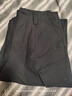 CHINISM赤塵休閑直筒工裝傘兵褲男士秋美式高街寬松褲子 黑色 S 曬單實(shí)拍圖