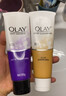 玉蘭油（OLAY）洗面奶女士磨砂潔面乳護膚品深層清潔毛孔平衡男女通用潔面乳 細滑活膚潔面乳100g2只裝 曬單實(shí)拍圖