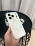 韓小豬適用iphone17promax手機殼新款蘋(píng)果16pro高級磁吸AI按鍵15液態(tài)硅膠保護套14鏡頭全包13散熱防摔air 【古董白】Magsafe磁吸|鏡頭全包|進(jìn)口真液態(tài) iPhone 17  曬單實(shí)拍圖