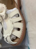 江博士江博士2025年新款夏季公主涼鞋中大童女童涼鞋 米色 28 腳長(cháng)約17.2-17.8 曬單實(shí)拍圖