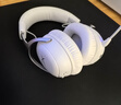 極度未知（HYPERX）Clould III S WIRELESS 颶風(fēng)3加強版無(wú)線(xiàn)游戲耳機 颶風(fēng)3S 冰霜白 頭戴式電競耳機 適配三角洲行動(dòng) 曬單實(shí)拍圖