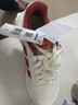 阿迪達斯男鞋女鞋新年紅色百搭低幫潮流運動(dòng)休閑板鞋 白色 40.5 曬單實(shí)拍圖