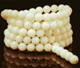 靈月閣白玉菩提根手串108顆素珠圓珠男女款佛珠文玩項鏈女神節禮物 曬單實(shí)拍圖