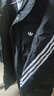 阿迪達斯（adidas）三葉草系列 中性 3S LONG DOWN U 長(cháng)款羽絨服 KC2564 黑色  M  曬單實(shí)拍圖
