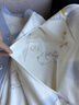歐迪芬月子服純棉100全棉秋冬季帶胸墊長(cháng)袖哺乳睡衣女士春家居服可外穿 曬單實(shí)拍圖