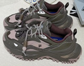 FILA FUSION斐樂(lè )潮牌女鞋BIANCO DX厚底潮鞋2026春季新款硬糖鞋DX 影灰紫/莫雷爾棕-BA 37.5 曬單實(shí)拍圖