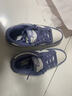 耐克女子輕便膠底運動(dòng)鞋春季平底低幫板鞋NIKE DUNK LOW IB4417 103帆白/世界靛青/金屬銀 37.5 曬單實(shí)拍圖