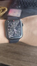 Apple/蘋(píng)果 Watch S11 智能手表GPS款46毫米亮黑色鋁金屬表殼黑色運動(dòng)型表帶M/L MEVH4CH/B 曬單實(shí)拍圖