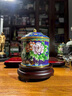 宋禮庭 SOGLYTIN北京景泰藍銅胎掐絲琺瑯密封罐茶葉罐儲物罐家居飾品全銅擺件禮品 湖泊藍 曬單實(shí)拍圖