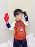 MQDMINI童裝男童長(cháng)袖T恤兒童插肩拼接t恤中小童洋氣卡通衣服 動(dòng)物營(yíng)地 曬單實(shí)拍圖