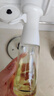 艾美諾（AMINNO）噴油瓶噴霧廚房家用油壺橄欖油食用油燒烤噴壺減脂控油霧化噴油壺 升級玻璃款【白色噴油壺】2只裝 曬單實(shí)拍圖
