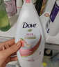 多芬（Dove）沐浴露深層沐浴乳保濕持久留香滋潤清潔官方正品旗艦店男女家庭裝 多芬清爽美膚沐浴露300g*2瓶+贈手帕紙1包 曬單實(shí)拍圖