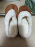 2026新款棉拖鞋女士秋冬季家居室內加絨保暖可愛(ài)少女心棉鞋外穿 8803-黃色 38 -39適合37-38 曬單實(shí)拍圖