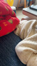 歡喜小熊6個(gè)月-3歲嬰兒純棉保暖內衣套裝冬季三層保暖薄棉寶寶秋冬衣服 曬單實(shí)拍圖