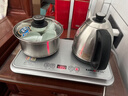 金灶（KAMJOVE）全自動(dòng)上水電茶爐燒水壺保溫電水壺泡茶專(zhuān)用恒溫電熱水壺茶臺燒水壺一體 0.9L FM-8銀色（橫版按鍵） 曬單實(shí)拍圖