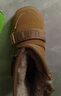 艾克斯小黃鴨兒童雪地靴2025新款冬季男童棉鞋加絨加厚女童鞋子寶寶短筒雪地靴 駝色 32 碼內長(cháng)19.6cm 曬單實(shí)拍圖