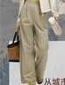 蕉下（beneunder）梭織直筒褲女25春秋新款秋季穿搭防潑水運動(dòng)休閑褲WB145 曬單實(shí)拍圖