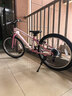 途銳達 超輕兒童山地自行車(chē)6-12歲男女孩學(xué)生青少年單車(chē)SC700冰莓粉22寸 曬單實(shí)拍圖