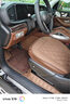 肯拓普高檔奔馳汽車(chē)坐墊真皮四季通用座墊E300l GLE450 GLC300 GLS450 【摩卡棕】真皮坐墊三件套 曬單實(shí)拍圖