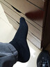 京東京造【10雙棉襪】男士襪子男新疆棉抑菌透氣中筒襪男秋冬運動(dòng)防臭男黑 曬單實(shí)拍圖