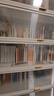 唐輯鋼制書(shū)架書(shū)柜防塵落地多層帶門(mén)鐵藝置物架收納儲物柜六層長(cháng)100 曬單實(shí)拍圖
