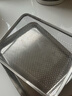 霜山304不銹鋼托盤(pán)廚房食物收納盤(pán)多功能瀝水瀝油網(wǎng)盤(pán)備菜盤(pán)方盤(pán) 曬單實(shí)拍圖