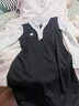 熙世界（sllsky）2025秋季新款假兩件條紋襯衫領(lǐng)連衣裙女長(cháng)袖學(xué)院風(fēng)中長(cháng)裙子 星空黑 2XL 曬單實(shí)拍圖