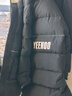 英氏（YEEHOO）兒童羽絨服男女童鵝絨三防加厚外套中大童裝工裝保暖冬 黑色 165 曬單實(shí)拍圖