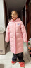 笛莎（DEESHA）笛莎女童2025年冬長(cháng)款多巴胺保暖羽絨服 蜜桃粉 150 曬單實(shí)拍圖