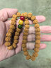 爆肉樹(shù)王小金剛菩提手串男女雙圈佛珠文玩手持盤(pán)玩念珠菩提子禮物 樹(shù)王小金剛（紅綠燈雙圈款） 曬單實(shí)拍圖