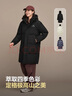 波司登冬羽絨服男女同款長(cháng)款時(shí)尚加厚連帽面包服外套B250246310 曬單實(shí)拍圖