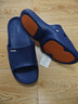 阿芙諾蒂老人防滑拖鞋男夏季室內浴室洗澡軟底孕婦居家涼拖女 藏青  46-47 曬單實(shí)拍圖